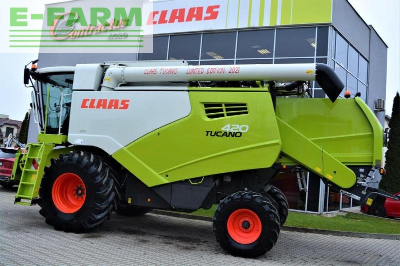 Mähdrescher des Typs CLAAS tucano 420 + vario 560, Gebrauchtmaschine in CHOROSZCZ (Bild 1)