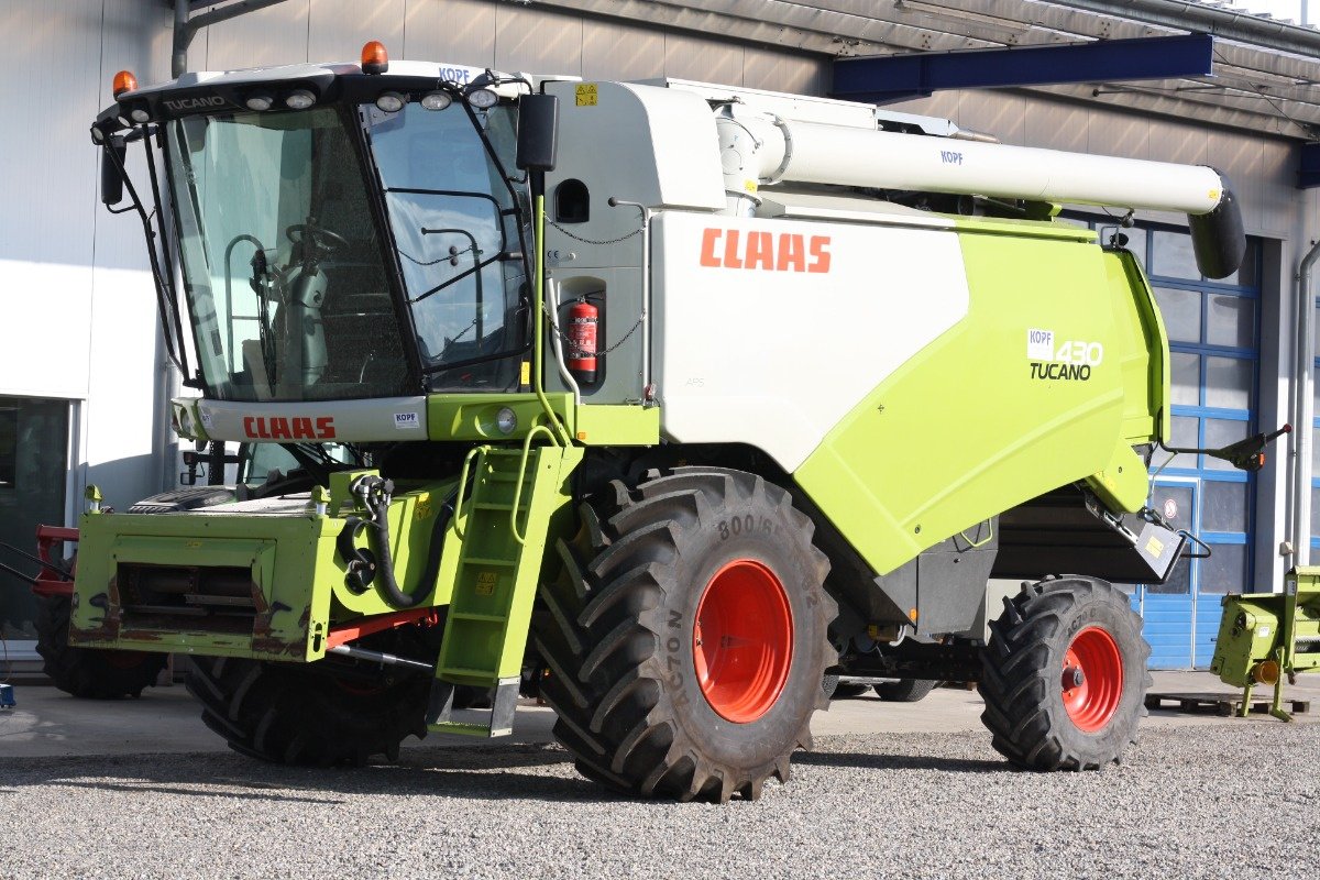 Mähdrescher typu CLAAS Tucano 430 Getreidemaschine Allrad, Gebrauchtmaschine v Schutterzell (Obrázek 3)