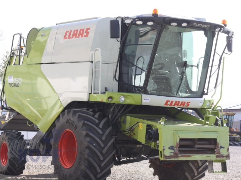 Mähdrescher des Typs CLAAS Tucano 430 Getreidemaschine Allrad, Gebrauchtmaschine in Schutterzell (Bild 1)