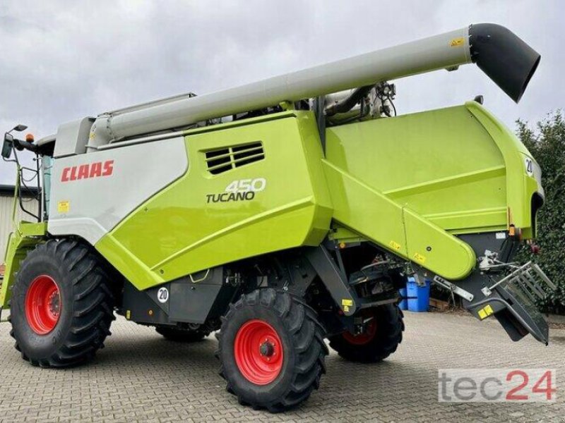 Mähdrescher tip CLAAS Tucano 450 mit Schneidwerk, Gebrauchtmaschine in Östringen (Poză 1)