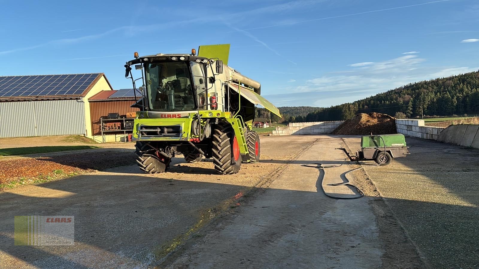 Mähdrescher typu CLAAS Tucano 450, Gebrauchtmaschine w Schwend (Zdjęcie 2)