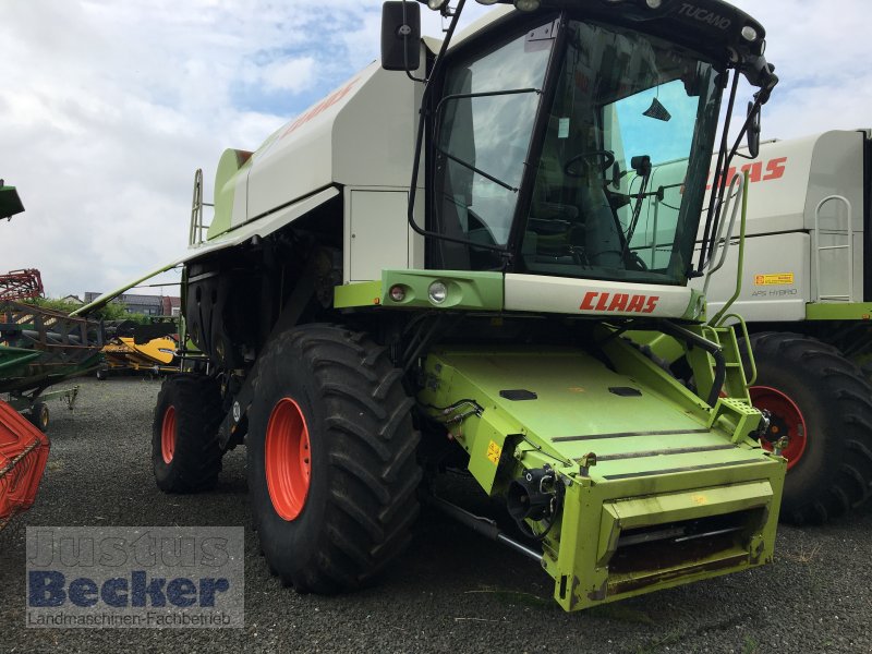 Mähdrescher van het type CLAAS Tucano 470 4-Trac-Allrad, Gebrauchtmaschine in Weimar-Niederwalgern (Foto 1)