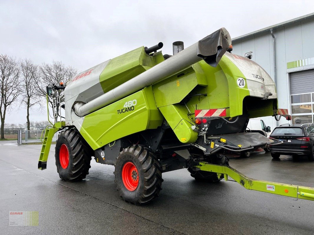 Mähdrescher van het type CLAAS Tucano 480 Allrad, SW C 750, Quanti, nur 1.109 h !, Gebrauchtmaschine in Molbergen (Foto 5)