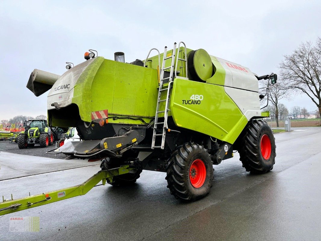 Mähdrescher van het type CLAAS Tucano 480 Allrad, SW C 750, Quanti, nur 1.109 h !, Gebrauchtmaschine in Molbergen (Foto 7)