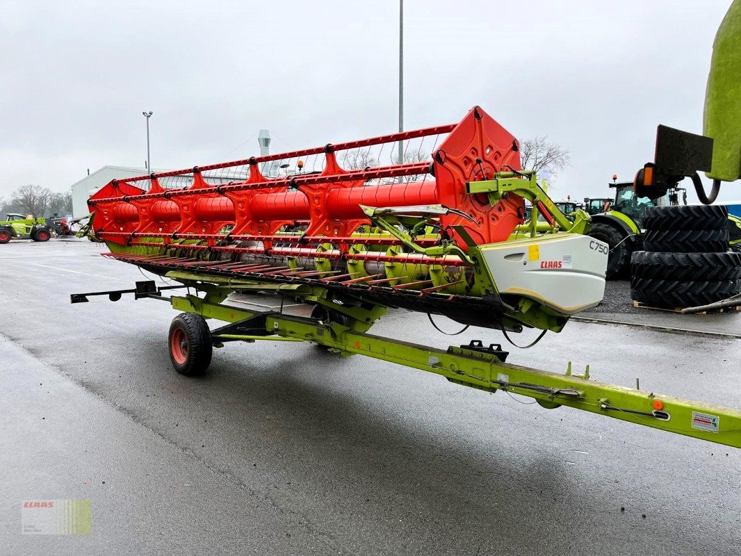 Mähdrescher van het type CLAAS Tucano 480 Allrad, SW C 750, Quanti, nur 1.109 h !, Gebrauchtmaschine in Molbergen (Foto 8)