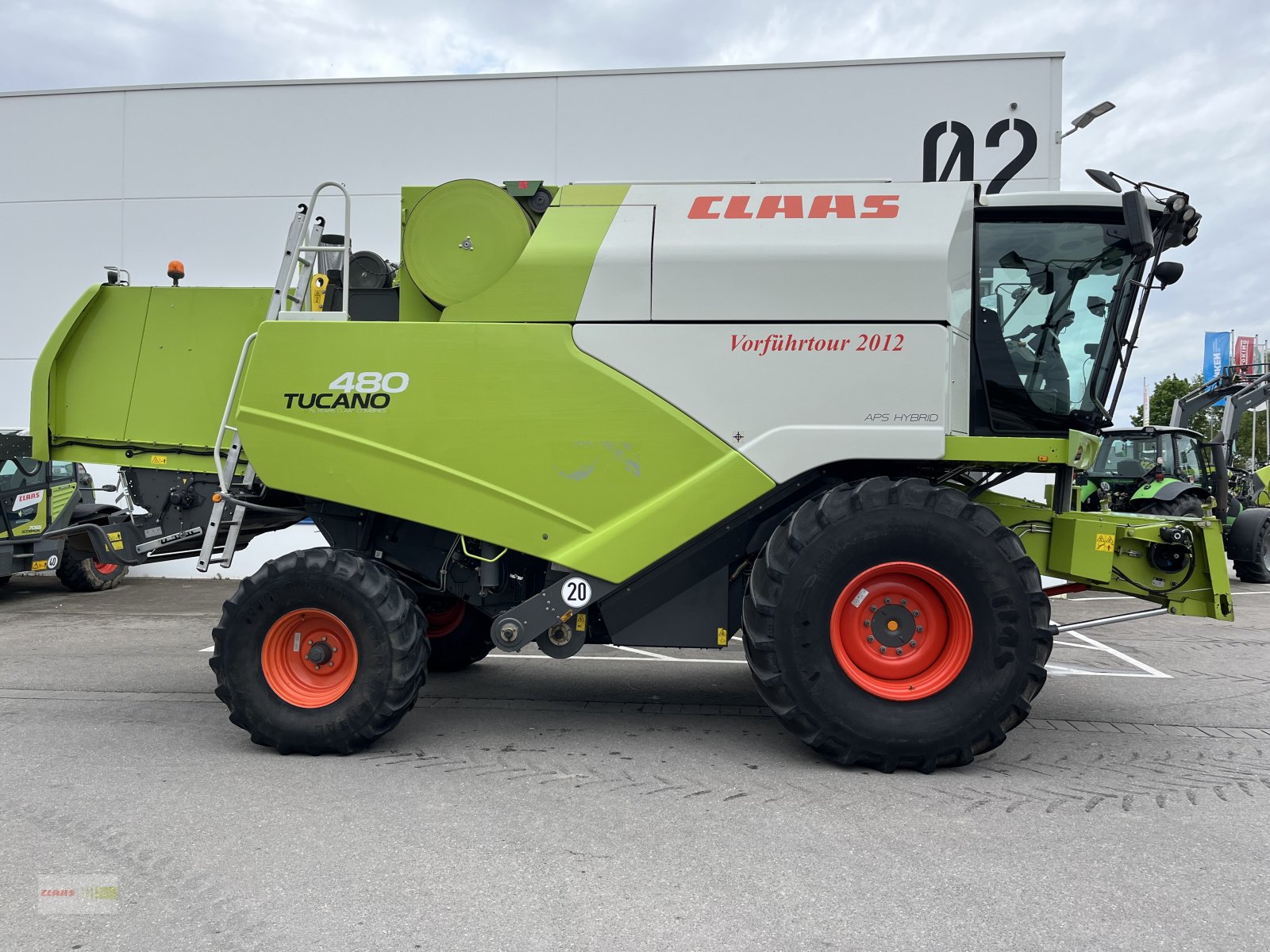 Mähdrescher του τύπου CLAAS Tucano 480 PREIS REDUZIERT !!!, Gebrauchtmaschine σε Langenau (Φωτογραφία 3)