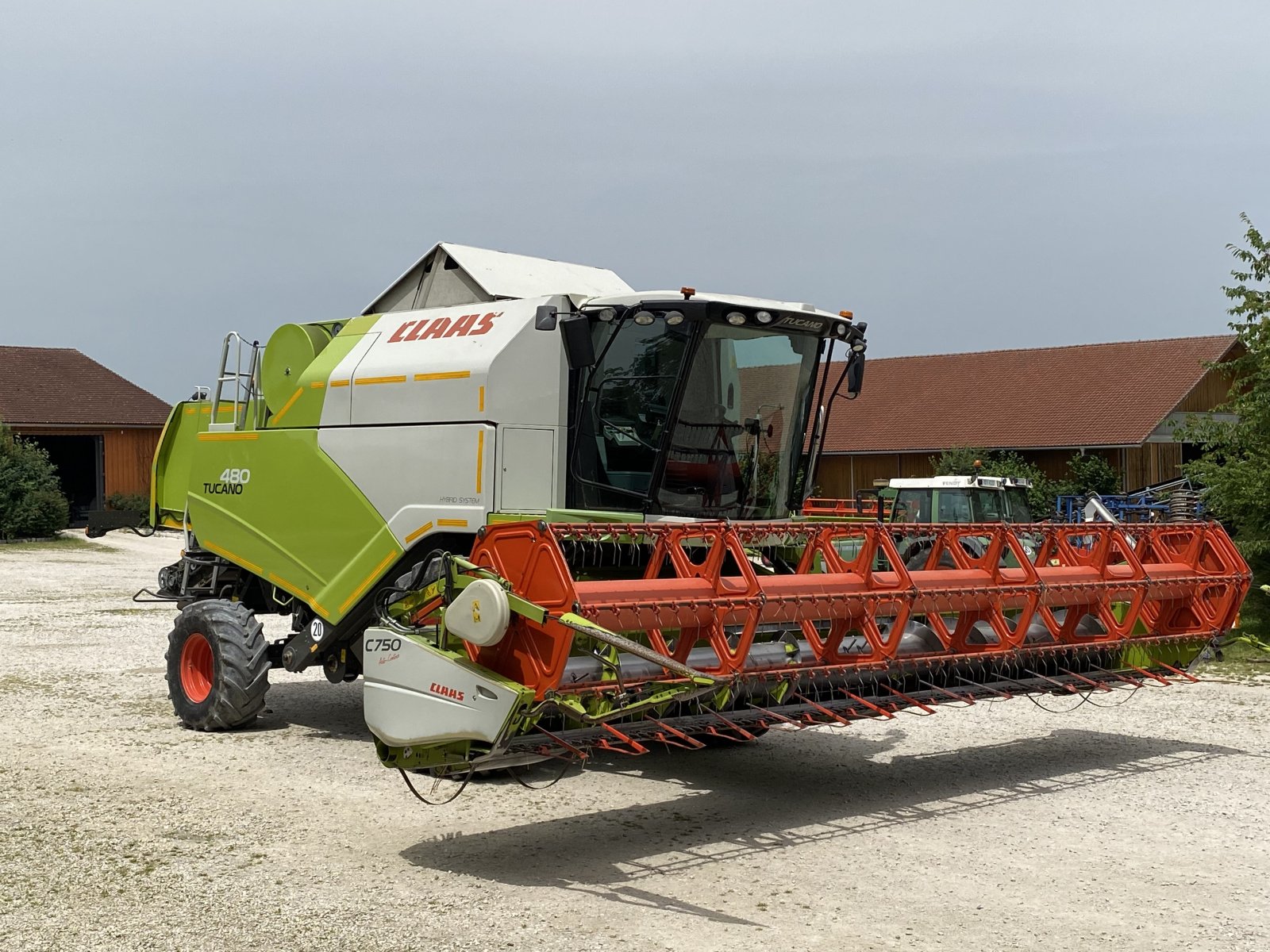 Mähdrescher tip CLAAS Tucano 480, Gebrauchtmaschine in Hemau (Poză 4)