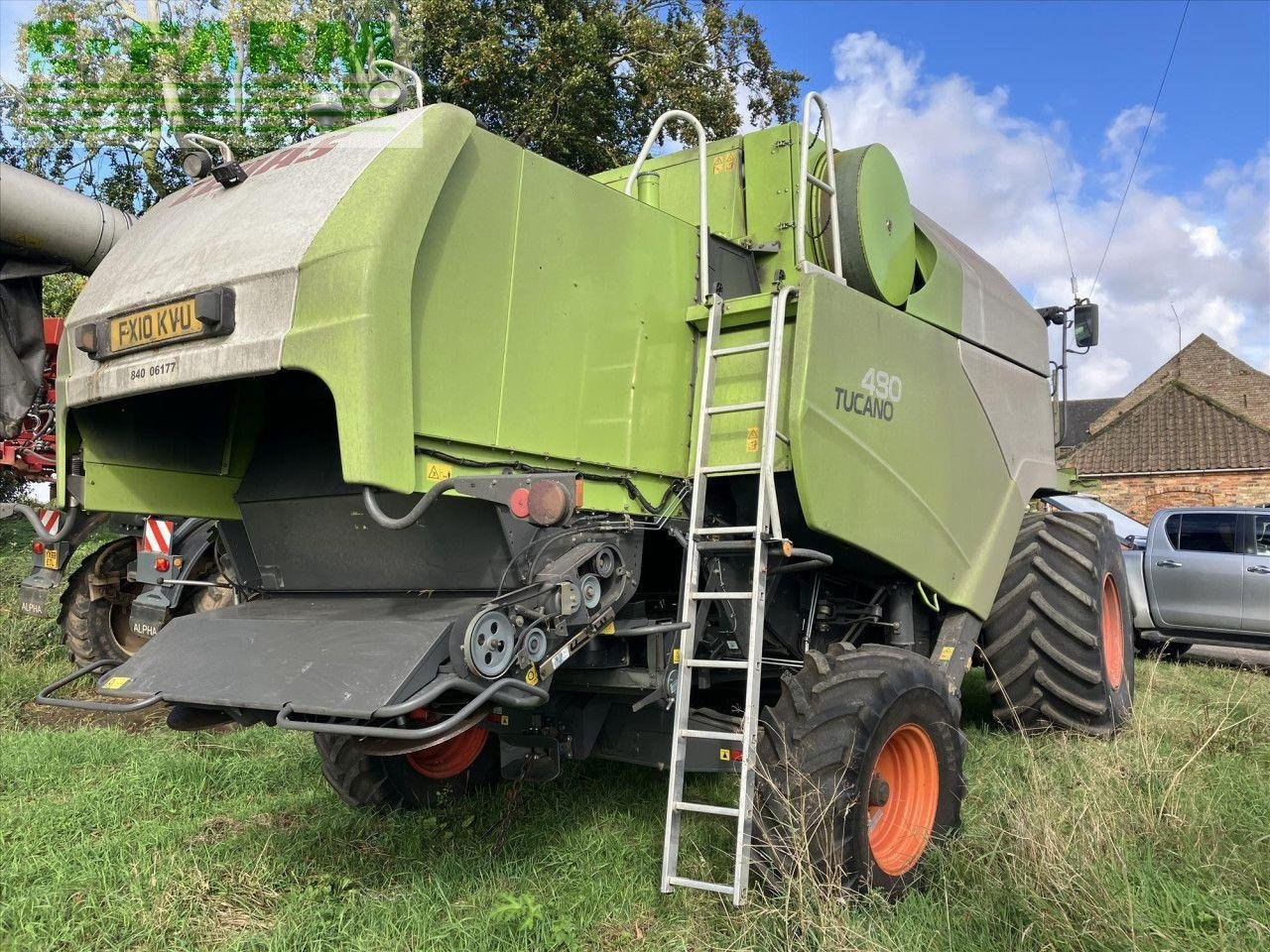 Mähdrescher tip CLAAS TUCANO 480, Gebrauchtmaschine in BRIGG (Poză 4)