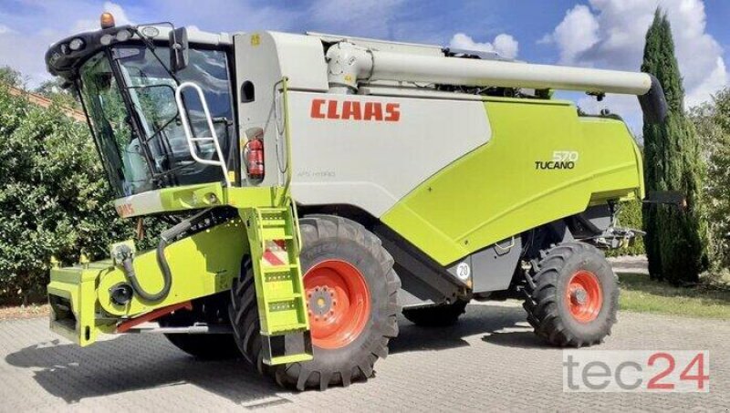 Mähdrescher des Typs CLAAS Tucano 570 / 580 Allrad, Gebrauchtmaschine in Östringen (Bild 4)