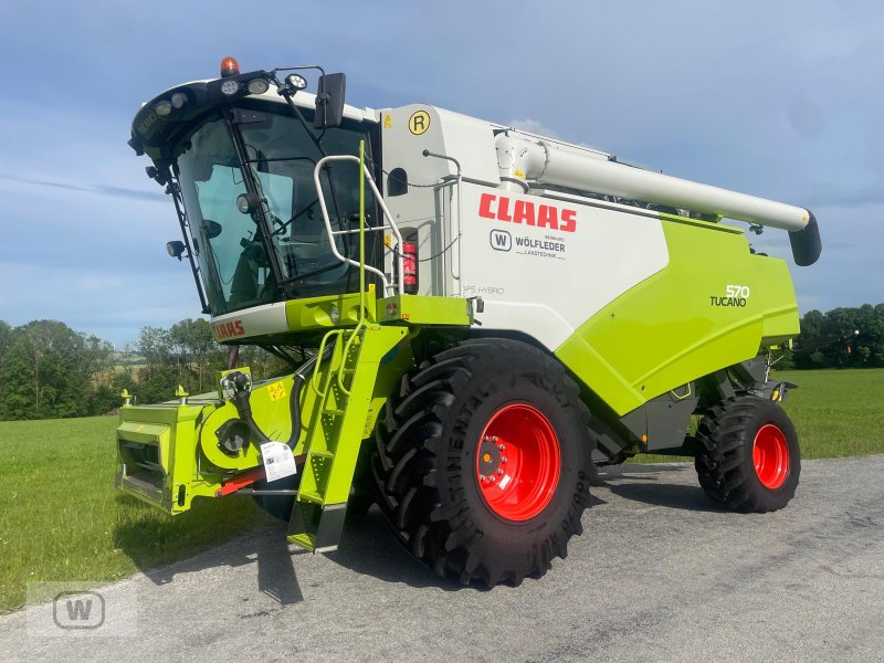 Mähdrescher van het type CLAAS Tucano 570, Gebrauchtmaschine in Zell an der Pram (Foto 1)