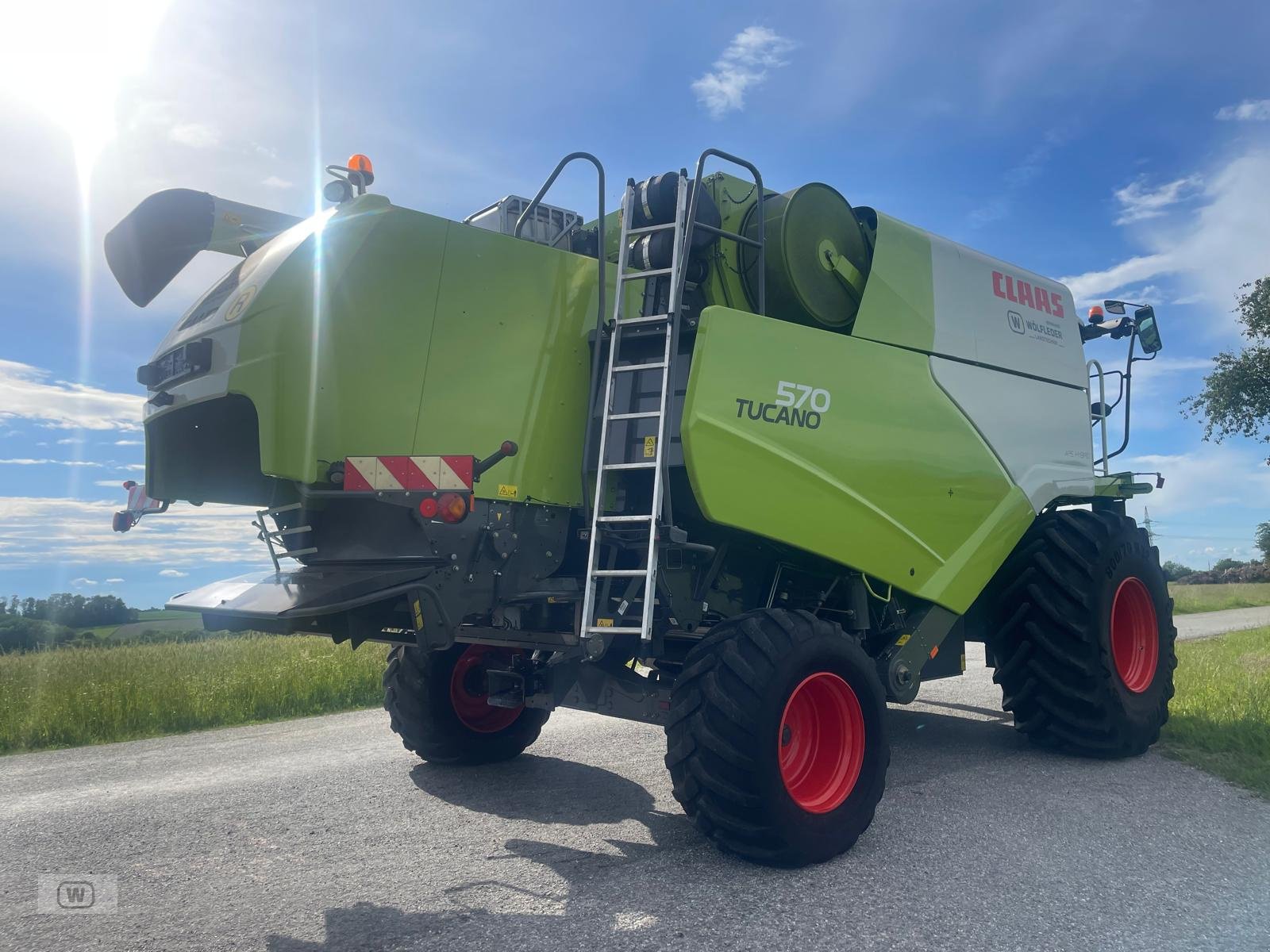 Mähdrescher tip CLAAS Tucano 570, Gebrauchtmaschine in Zell an der Pram (Poză 4)