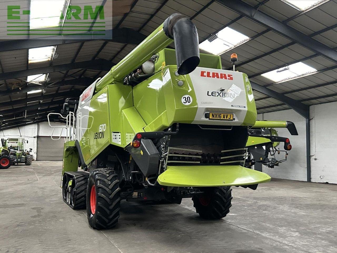 Mähdrescher des Typs CLAAS USED 2016 LEXION 670TT C/W V770 VARIO CUTTERBAR (52804100), Gebrauchtmaschine in SLEAFORD (Bild 7)