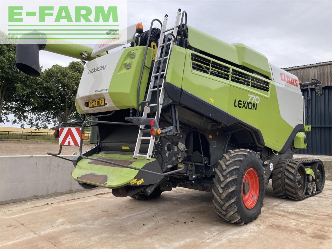 Mähdrescher typu CLAAS USED 2017 LEXION 770TT C/W V1080 VARIO CUTTERBAR, Gebrauchtmaschine v WILBERFOSS, YORK (Obrázek 3)