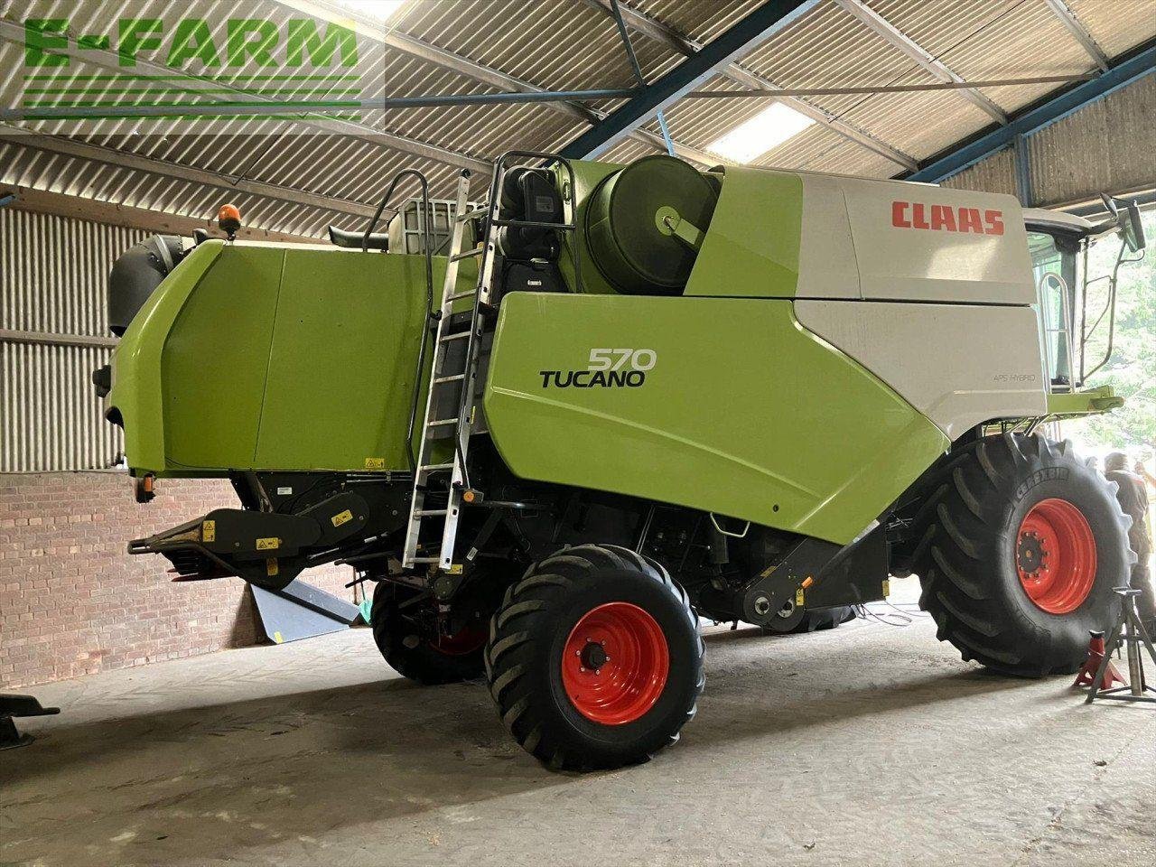 Mähdrescher от тип CLAAS USED 2018 TUCANO 570 C/W V770 VARIO CUTTERBAR (52806527), Gebrauchtmaschine в ULCEBY, ALFORD (Снимка 2)