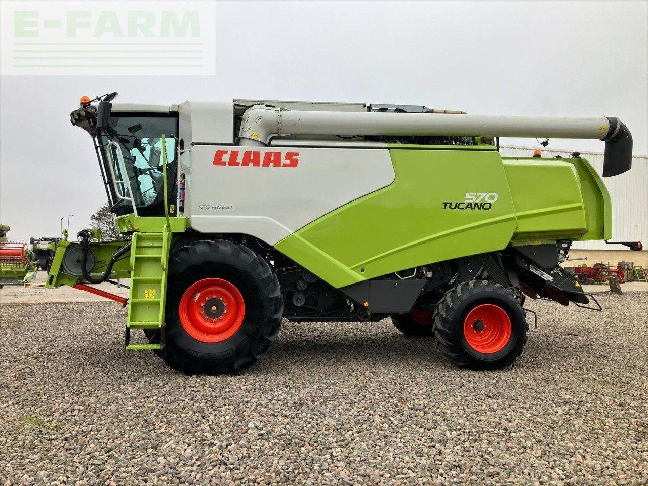 Mähdrescher от тип CLAAS USED 2018 TUCANO 570 C/W V770 VARIO CUTTERBAR (52806527), Gebrauchtmaschine в ULCEBY, ALFORD (Снимка 5)