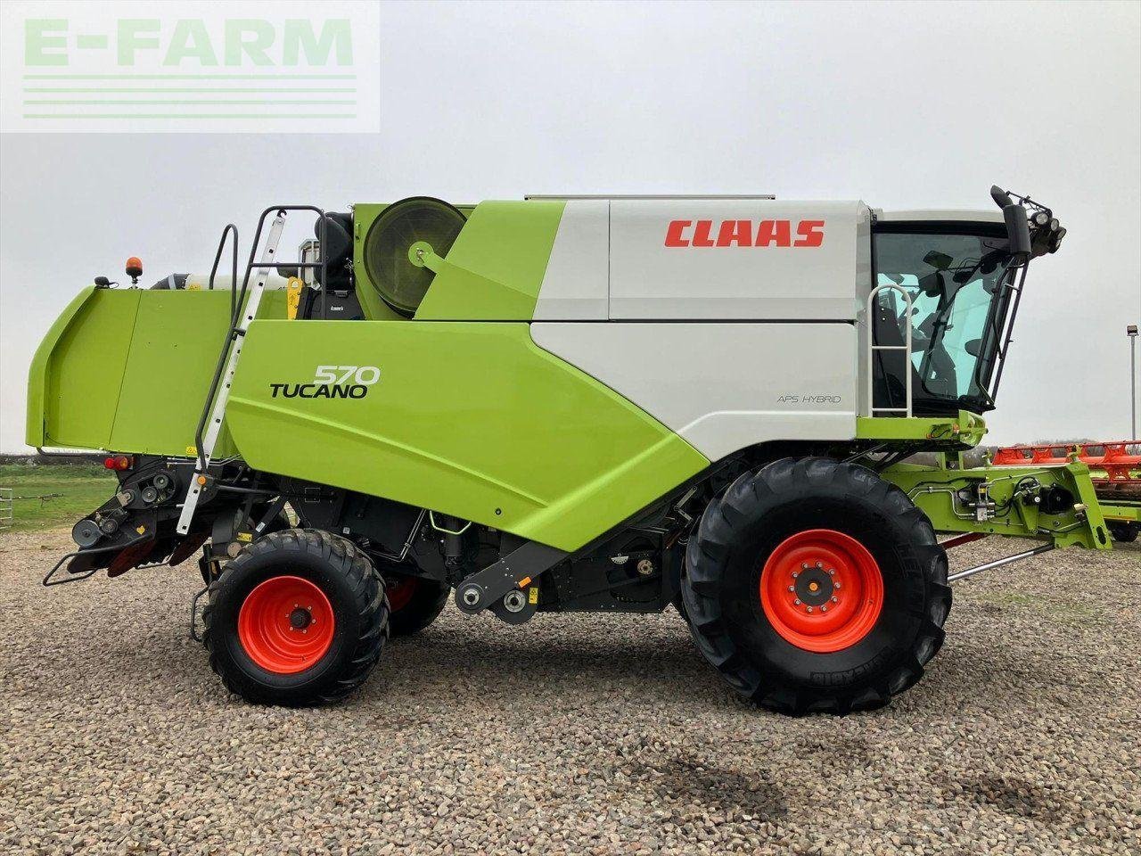 Mähdrescher от тип CLAAS USED 2018 TUCANO 570 C/W V770 VARIO CUTTERBAR (52806527), Gebrauchtmaschine в ULCEBY, ALFORD (Снимка 8)