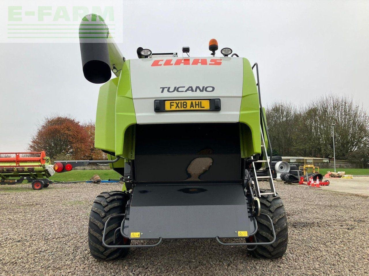 Mähdrescher от тип CLAAS USED 2018 TUCANO 570 C/W V770 VARIO CUTTERBAR (52806527), Gebrauchtmaschine в ULCEBY, ALFORD (Снимка 10)