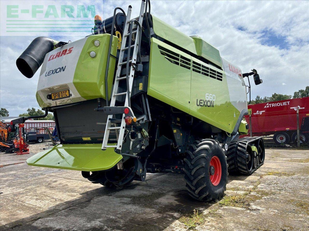 Mähdrescher van het type CLAAS USED LEXION 660TT, Gebrauchtmaschine in DUMFRIES (Foto 5)