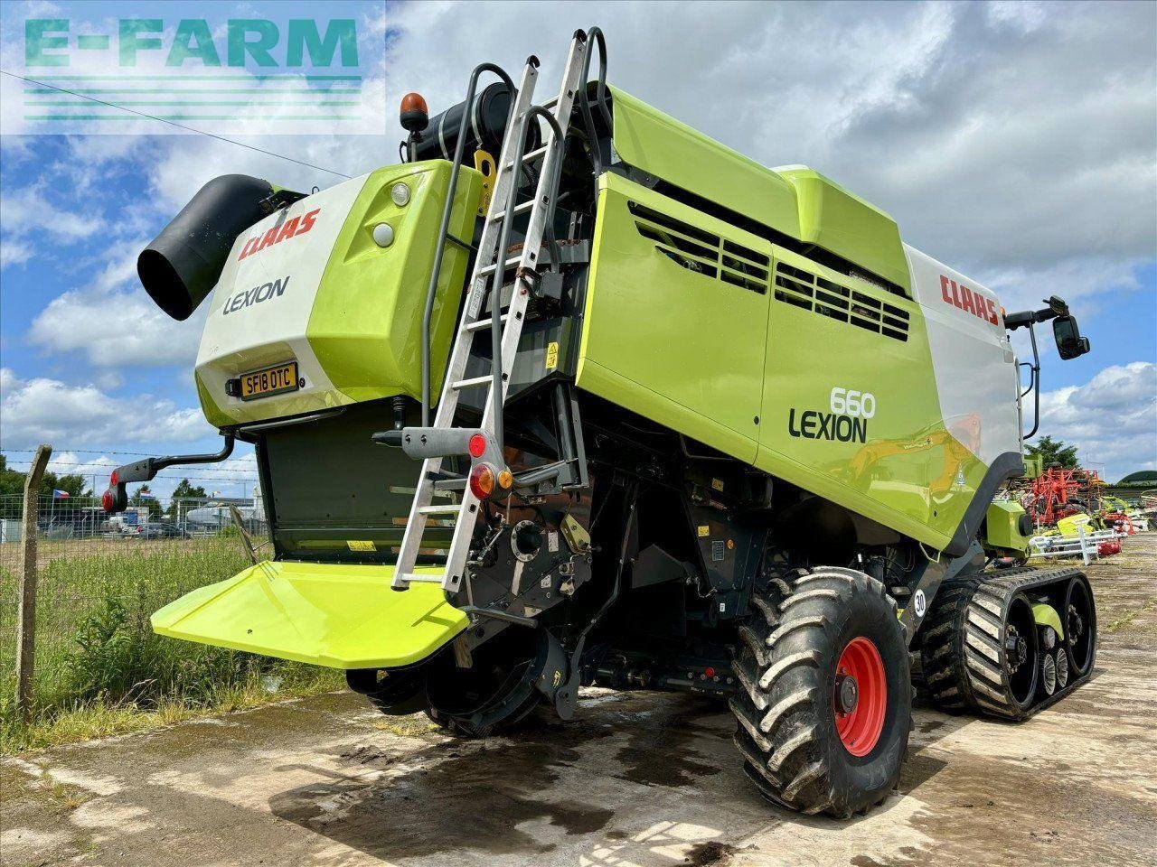 Mähdrescher van het type CLAAS USED LEXION 660TT, Gebrauchtmaschine in DUMFRIES (Foto 10)