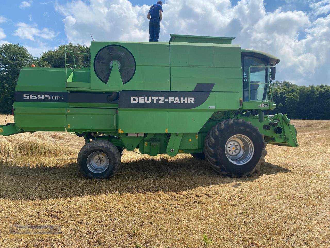 Mähdrescher del tipo Deutz-Fahr 5695 HTS Balance, Gebrauchtmaschine en Rhaunen (Imagen 1)