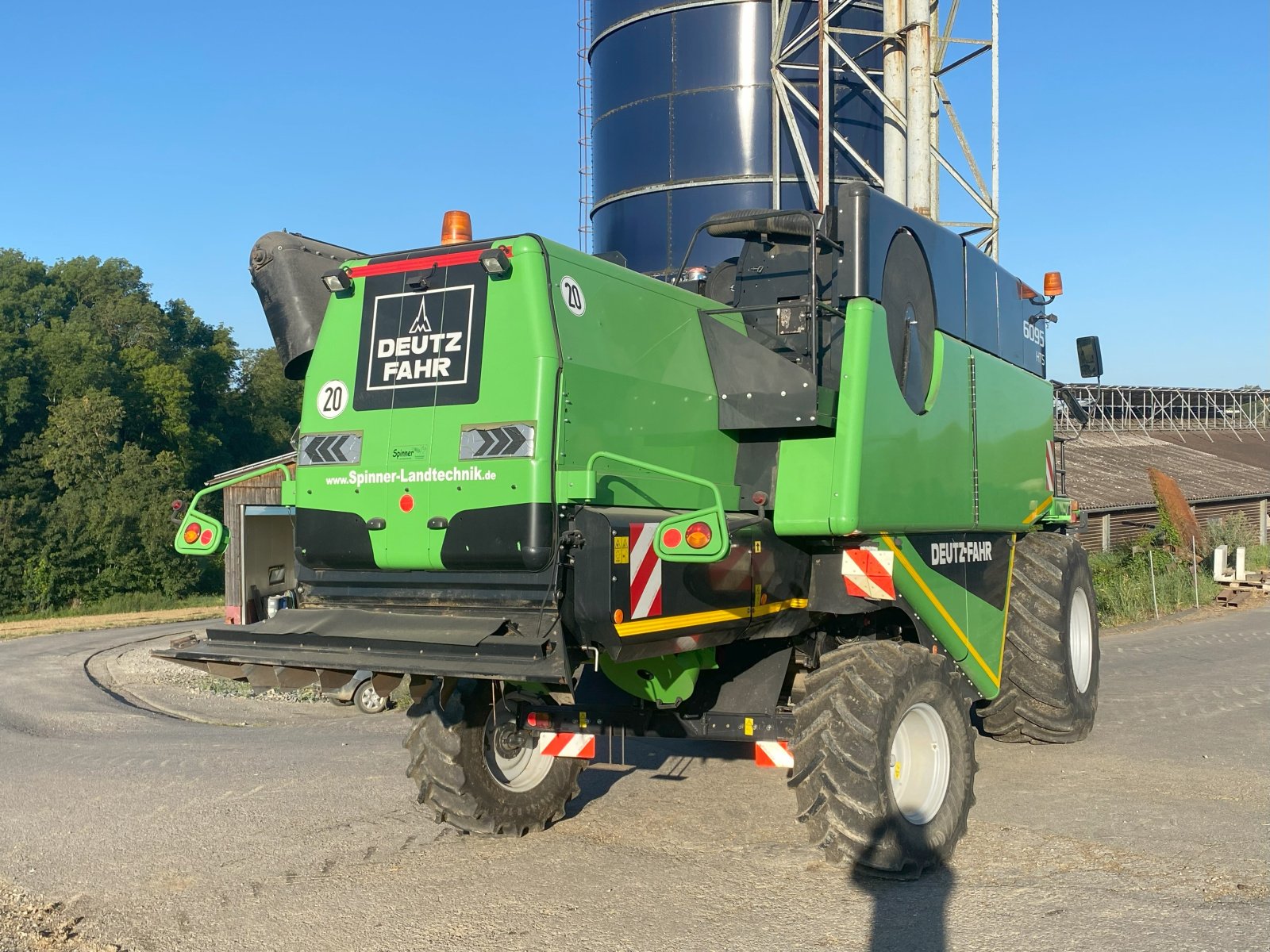 Mähdrescher van het type Deutz-Fahr 6065 HTS Balance, Gebrauchtmaschine in Großrinderfeld (Foto 7)