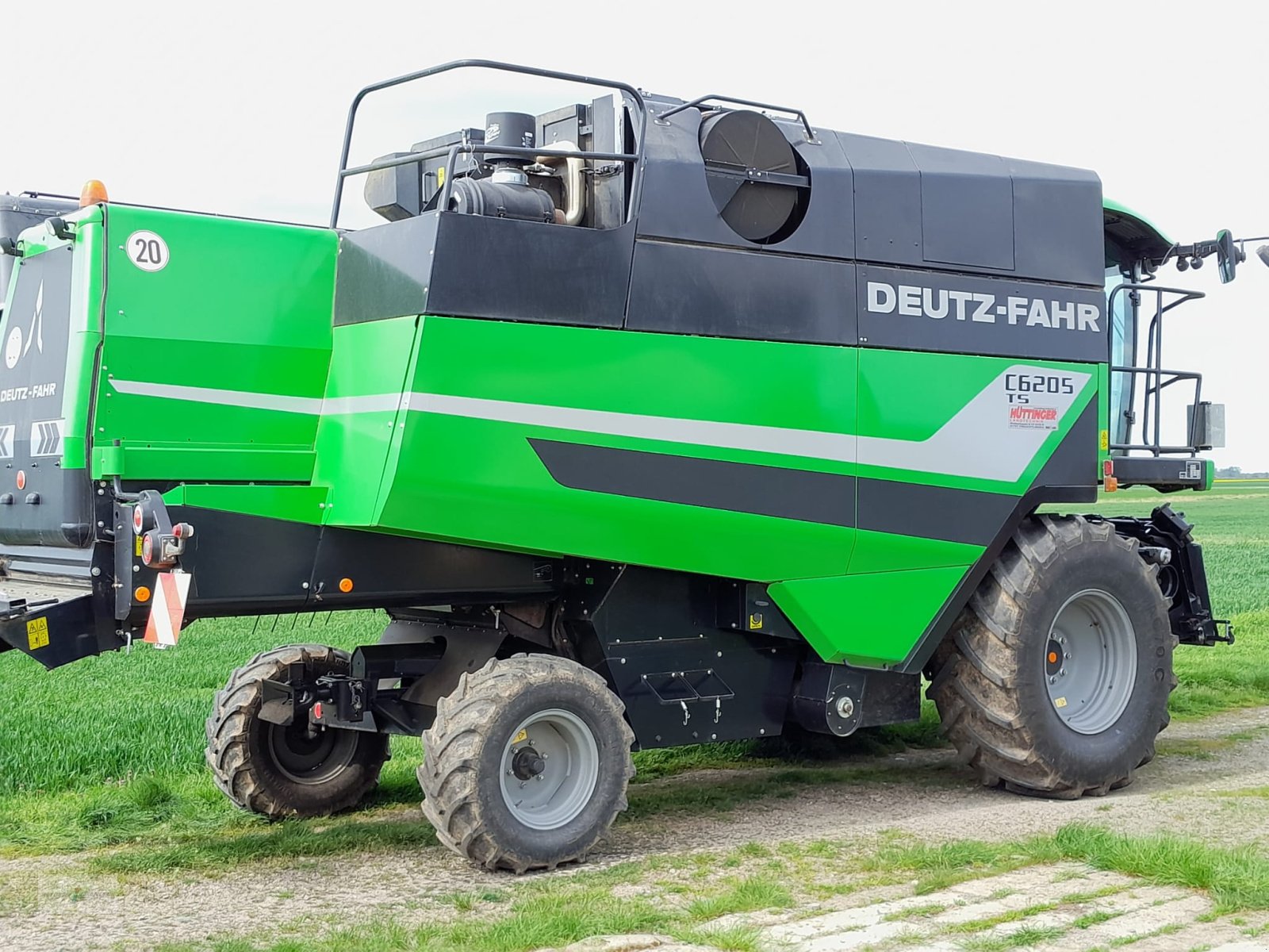 Mähdrescher del tipo Deutz-Fahr C 6205 TS, Gebrauchtmaschine en Treuchtlingen (Imagen 3)