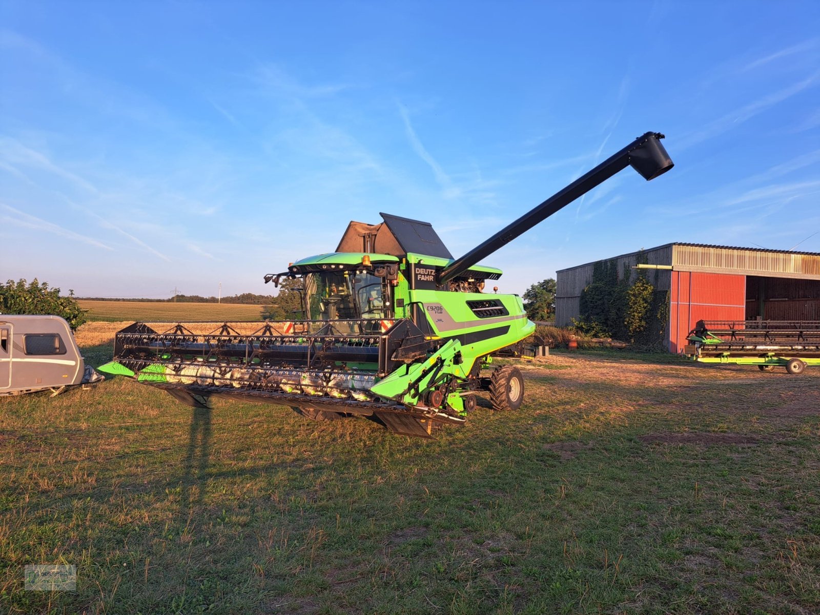 Mähdrescher от тип Deutz-Fahr C 9206 TSB, Gebrauchtmaschine в Buch am Wald (Снимка 3)