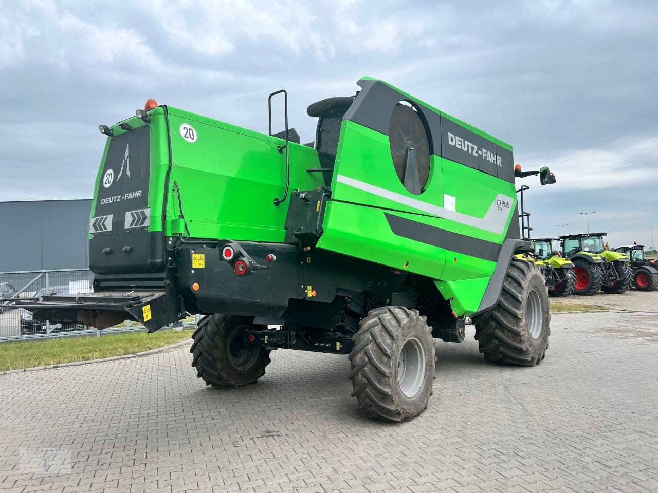 Mähdrescher от тип Deutz-Fahr C7205 TS + DH540A, Gebrauchtmaschine в Pragsdorf (Снимка 5)