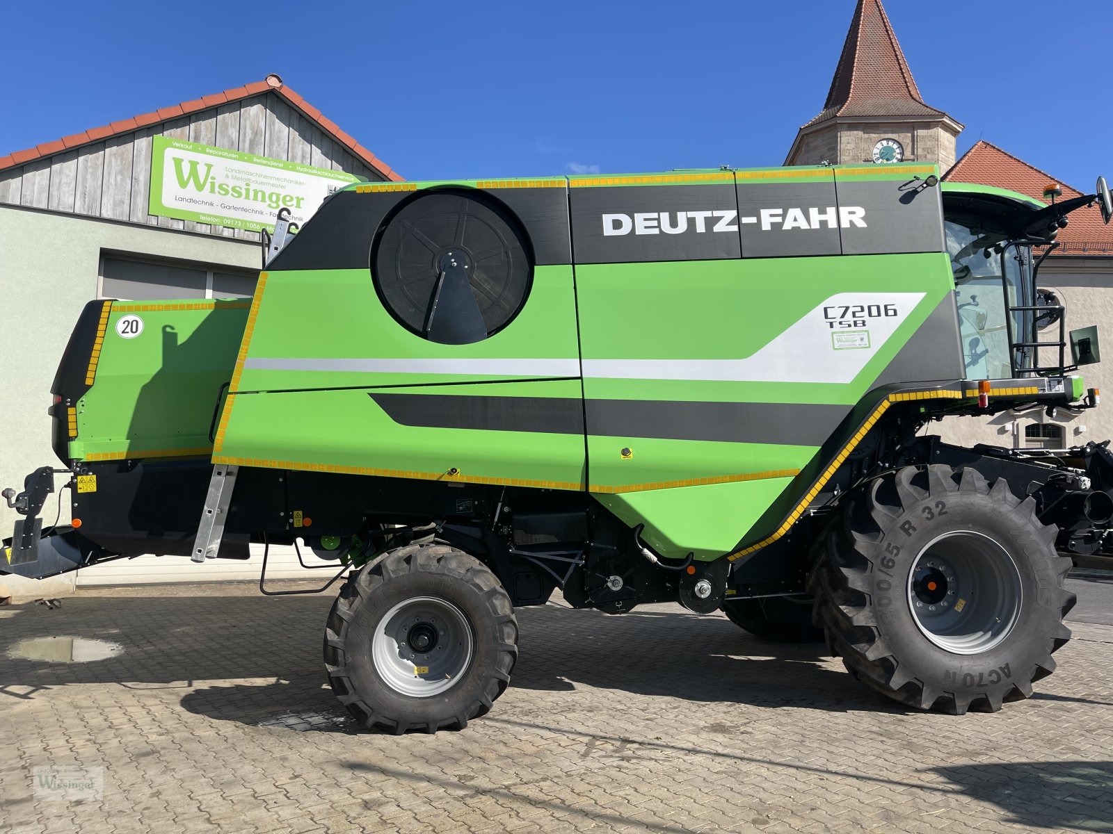 Mähdrescher tip Deutz-Fahr C7206 TS, Gebrauchtmaschine in Thalmässing (Poză 17)