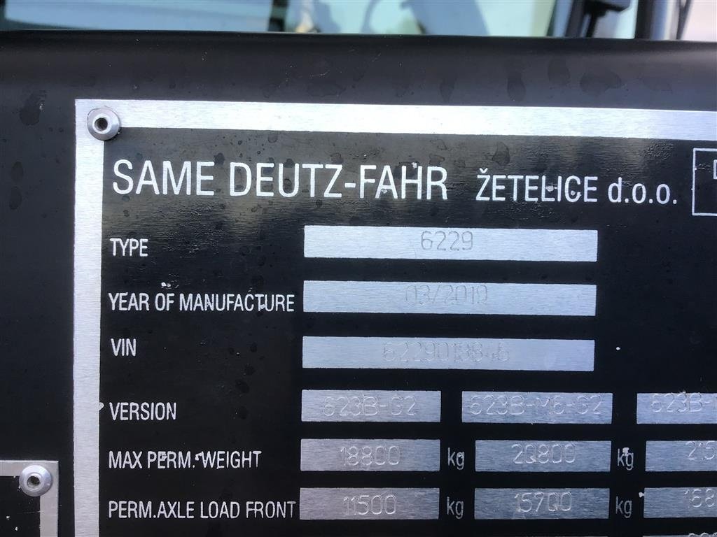 Mähdrescher typu Deutz-Fahr C9306 TSB, Gebrauchtmaschine v Skive (Obrázek 7)