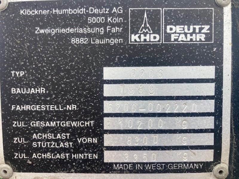 Mähdrescher Türe ait Deutz-Fahr M36.10 16 FOD, Gebrauchtmaschine içinde Thisted (resim 5)