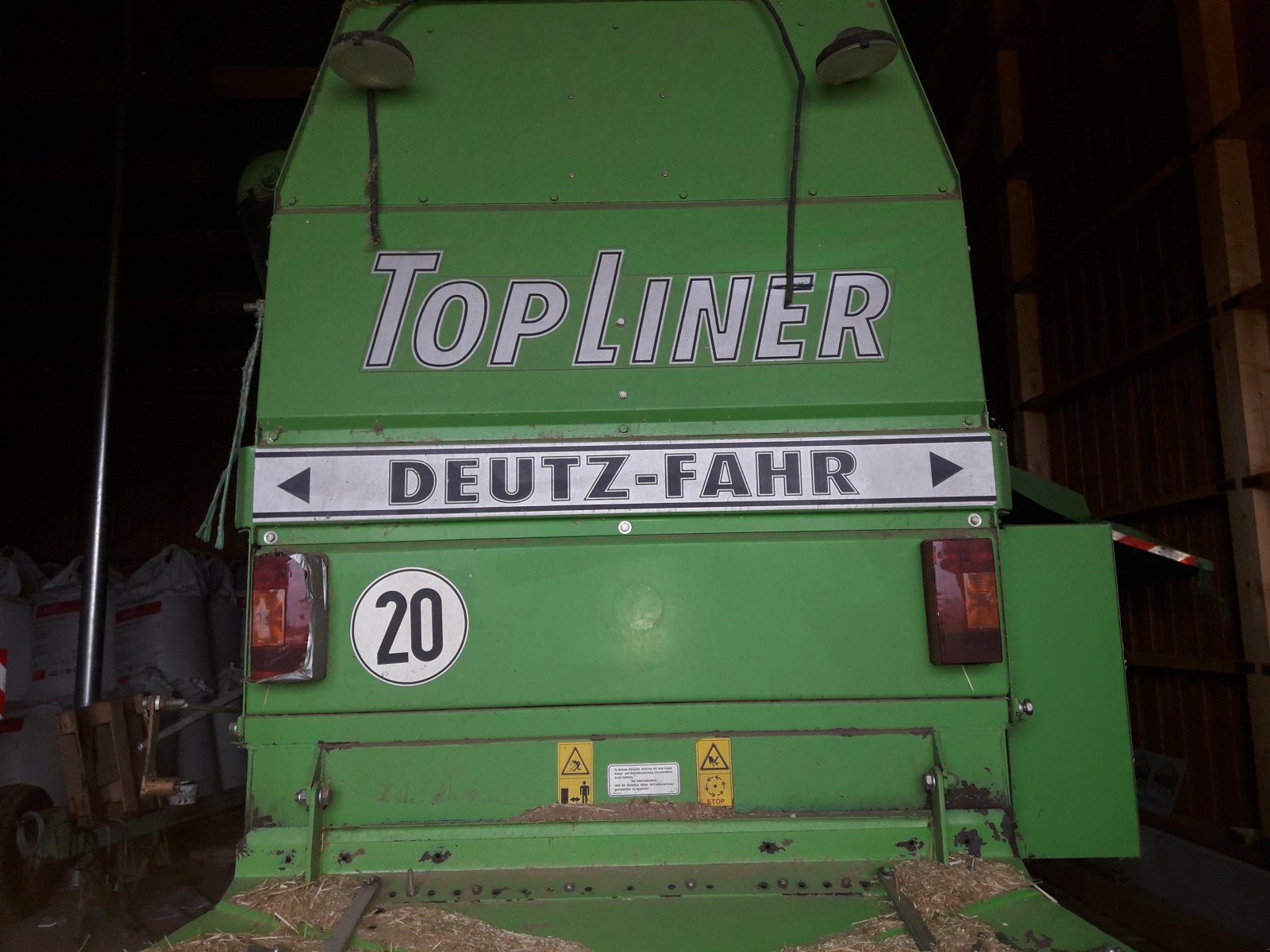 Mähdrescher typu Deutz-Fahr Topliner 4060 HTS, Gebrauchtmaschine v Speichersdorf (Obrázek 4)