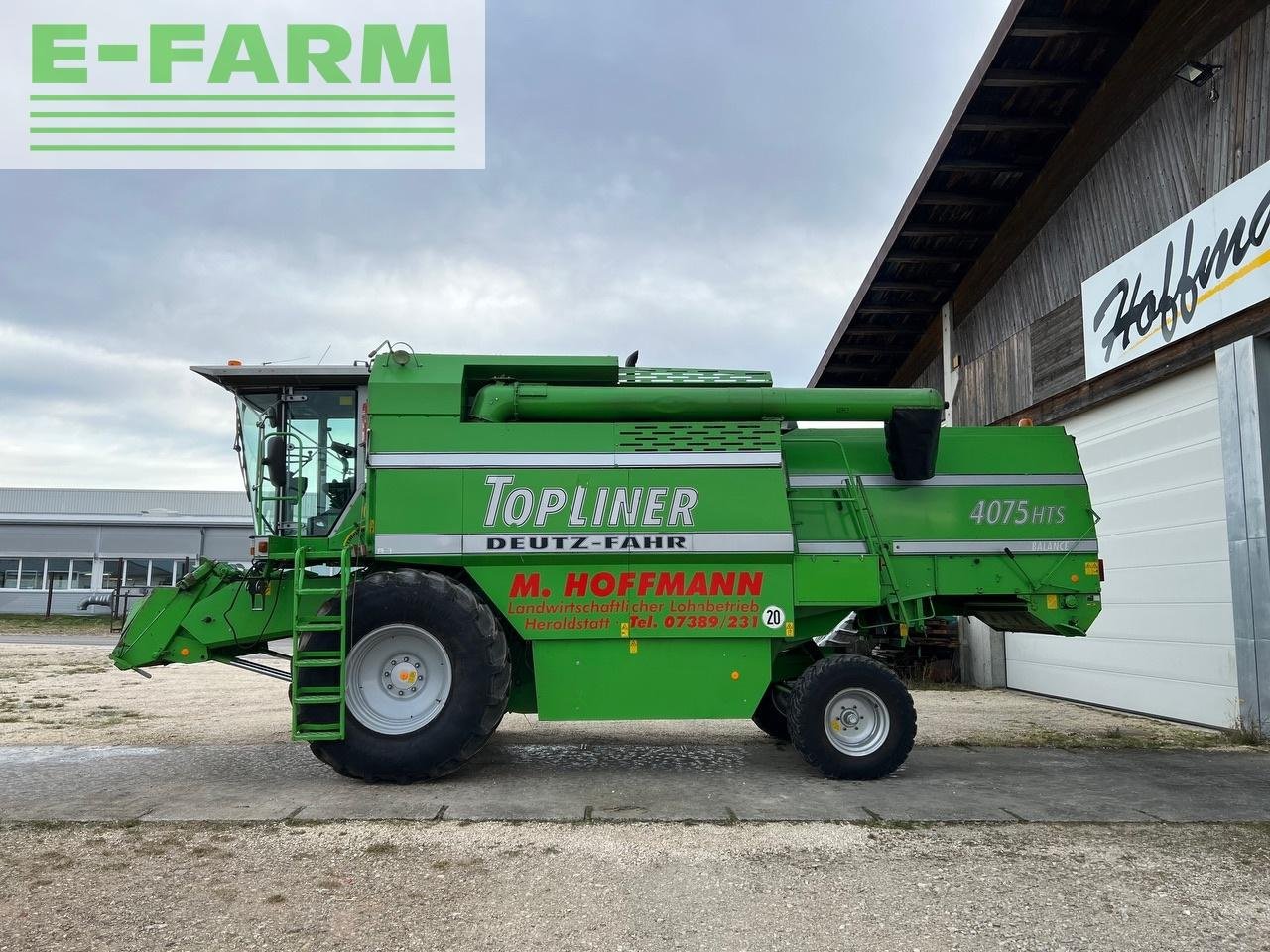 Mähdrescher tip Deutz-Fahr Topliner 4075, Gebrauchtmaschine in HEROLDSTATT (Poză 2)