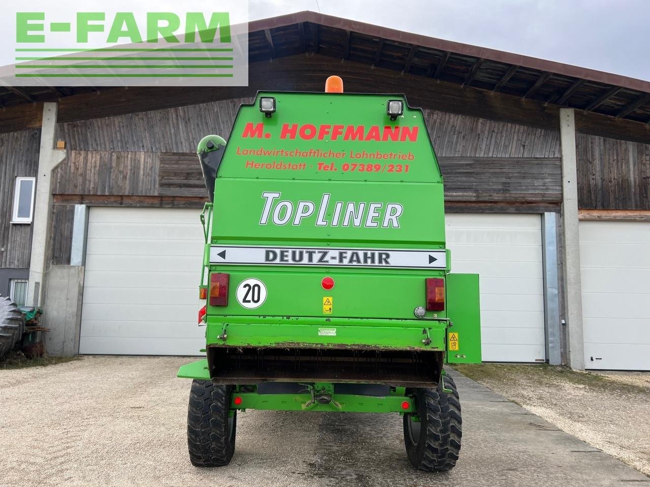 Mähdrescher tip Deutz-Fahr Topliner 4075, Gebrauchtmaschine in HEROLDSTATT (Poză 5)