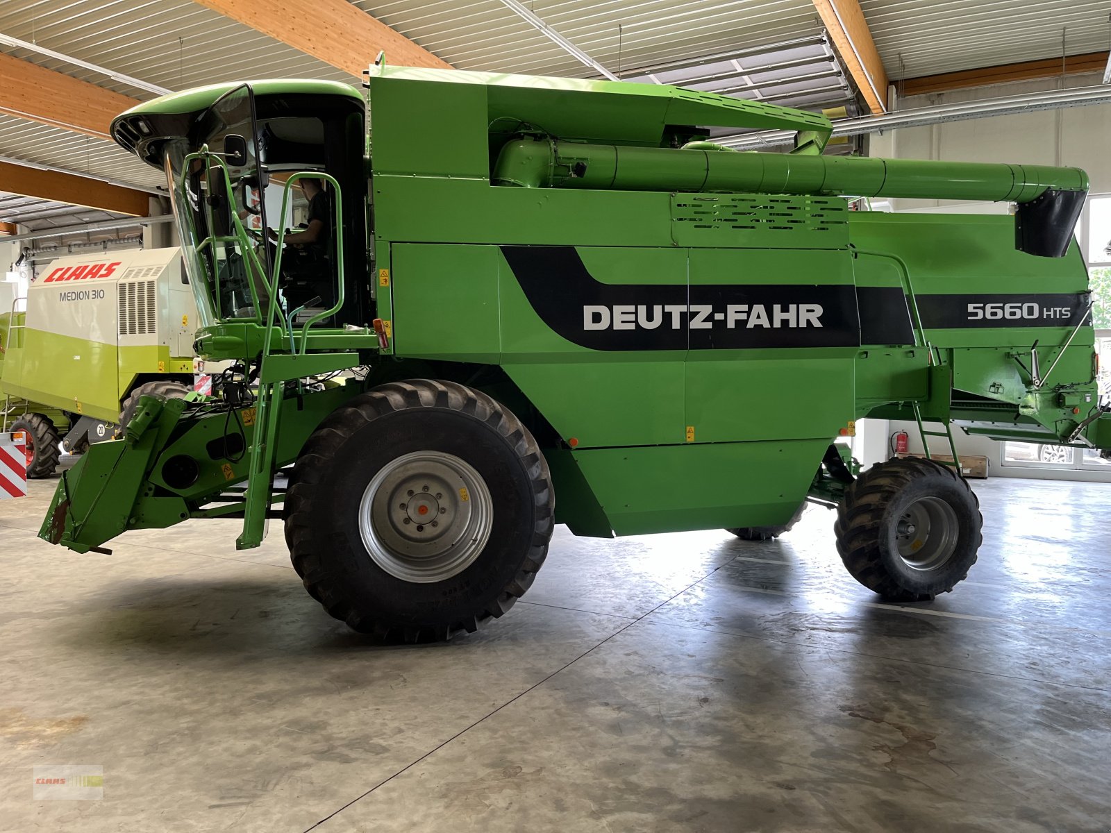 Mähdrescher des Typs Deutz-Fahr Topliner 5660 HTS, Gebrauchtmaschine in Langenau (Bild 1)