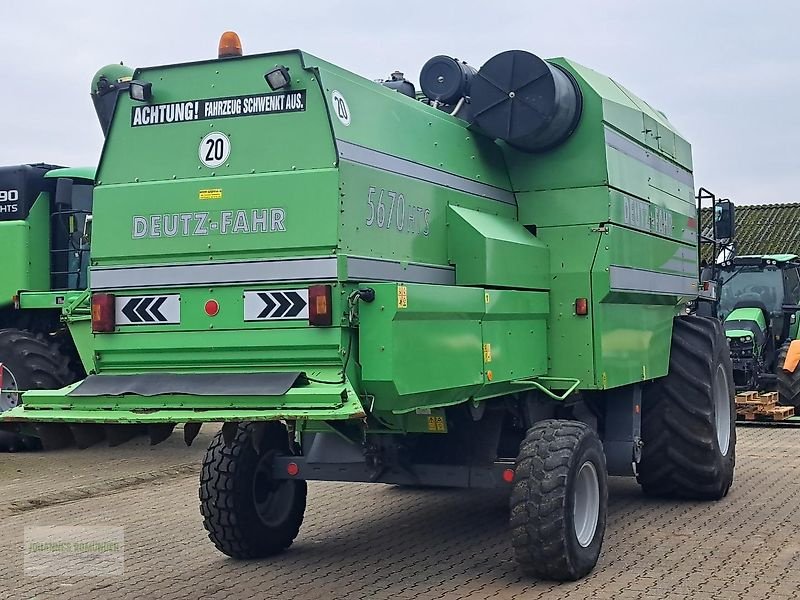 Mähdrescher van het type Deutz-Fahr TOPLINER 5670 HTS, Gebrauchtmaschine in Leichlingen (Foto 5)