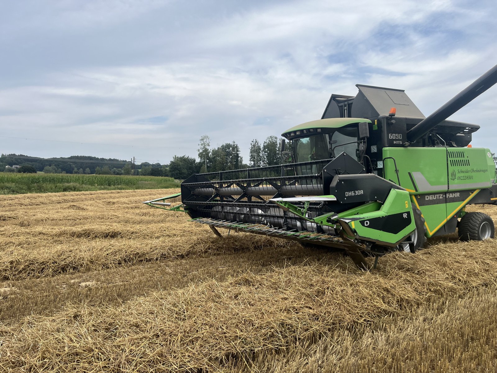 Mähdrescher van het type Deutz-Fahr Topliner 6090 HTS, Gebrauchtmaschine in Burgau (Foto 2)