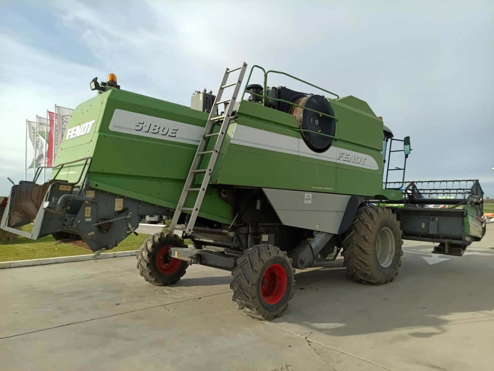 Mähdrescher typu Fendt 5180, Gebrauchtmaschine w Orţişoara (Zdjęcie 4)