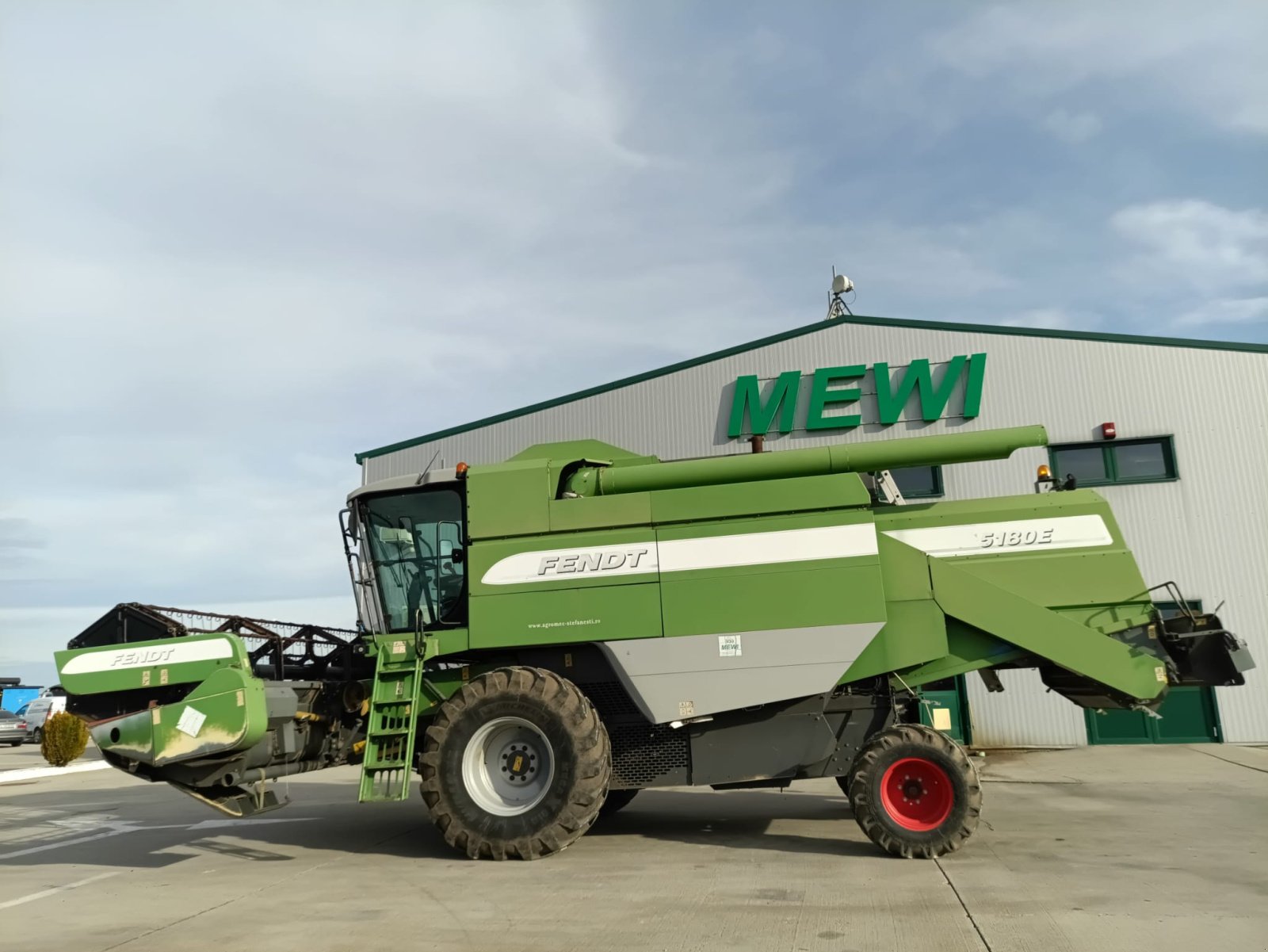 Mähdrescher typu Fendt 5180, Gebrauchtmaschine w Orţişoara (Zdjęcie 6)