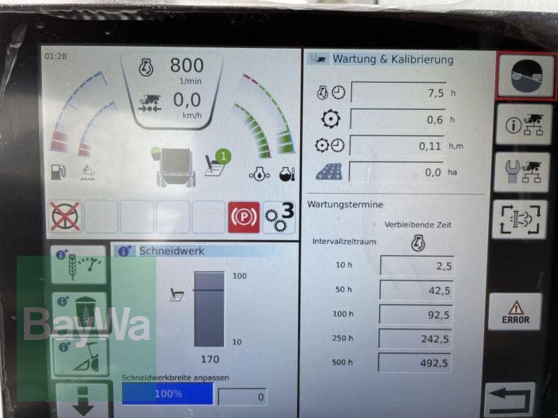 Mähdrescher Türe ait Fendt 5275 C (ALLRAD), Gebrauchtmaschine içinde Bamberg (resim 24)