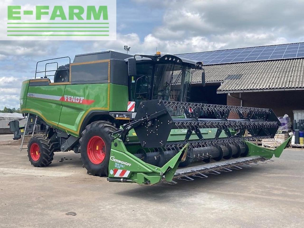 Mähdrescher Türe ait Fendt 5275 c combine, Gebrauchtmaschine içinde gg VEGHEL (resim 2)