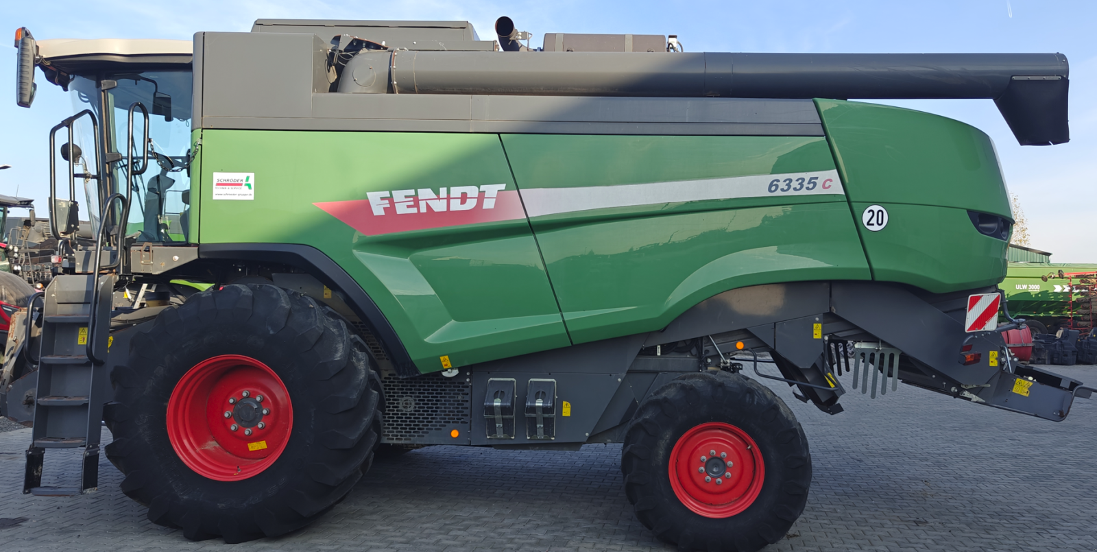 Mähdrescher от тип Fendt 6335 C, Gebrauchtmaschine в Orţişoara (Снимка 1)