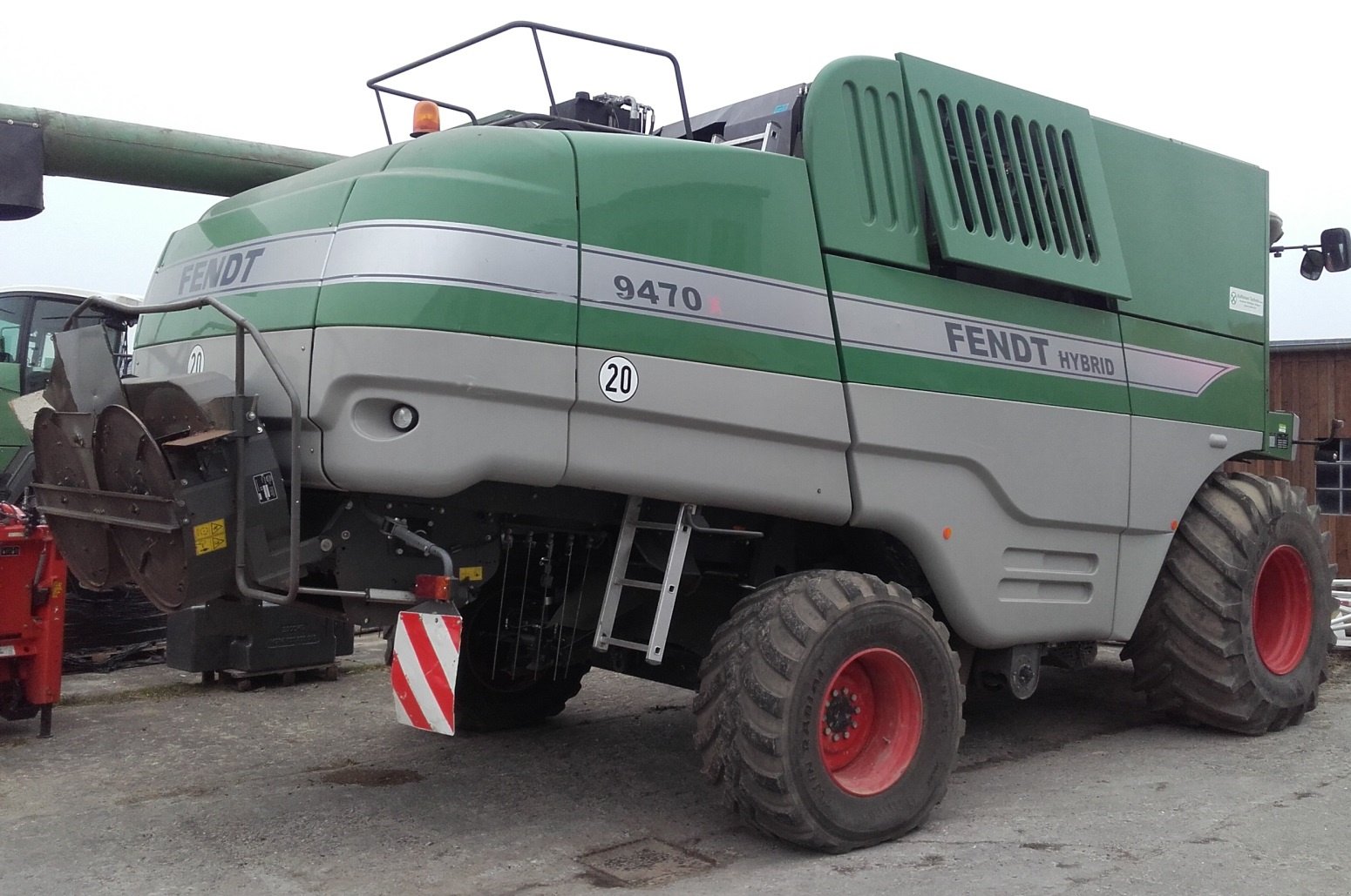 Mähdrescher Türe ait Fendt 9470X, Gebrauchtmaschine içinde Holle- Grasdorf (resim 4)