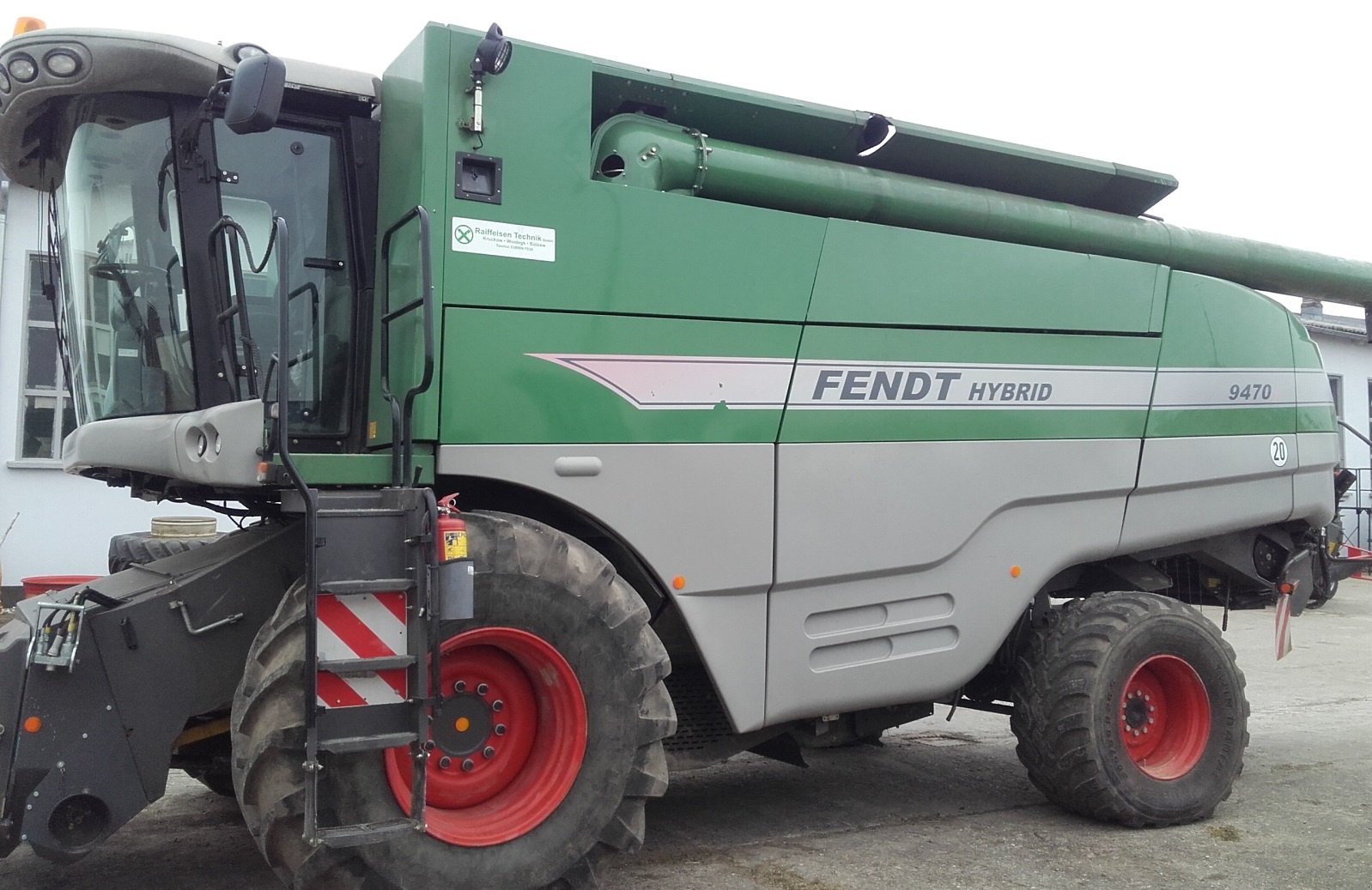 Mähdrescher Türe ait Fendt 9470X, Gebrauchtmaschine içinde Holle- Grasdorf (resim 1)