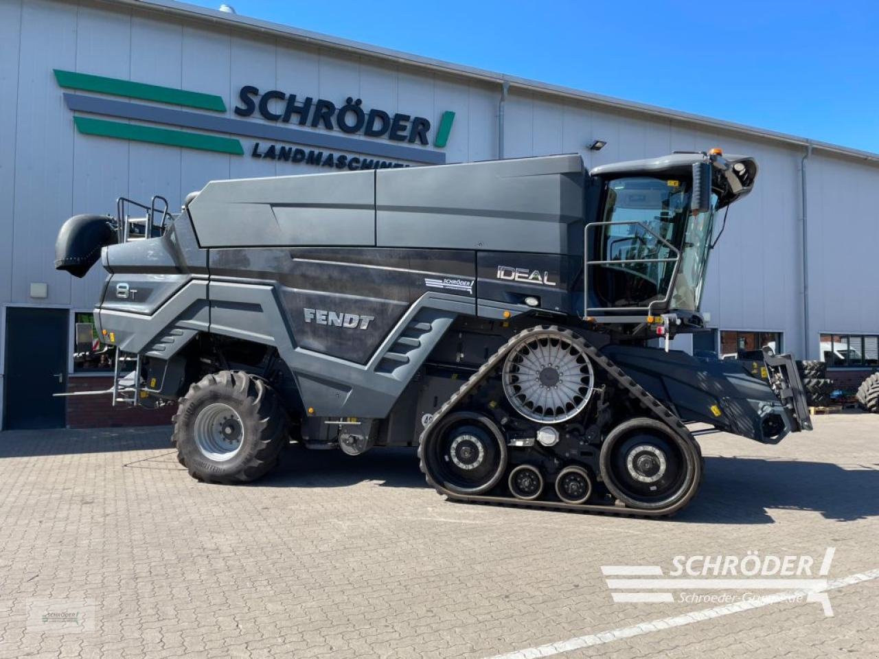 Mähdrescher del tipo Fendt IDEAL 8 T, Gebrauchtmaschine en Völkersen (Imagen 2)