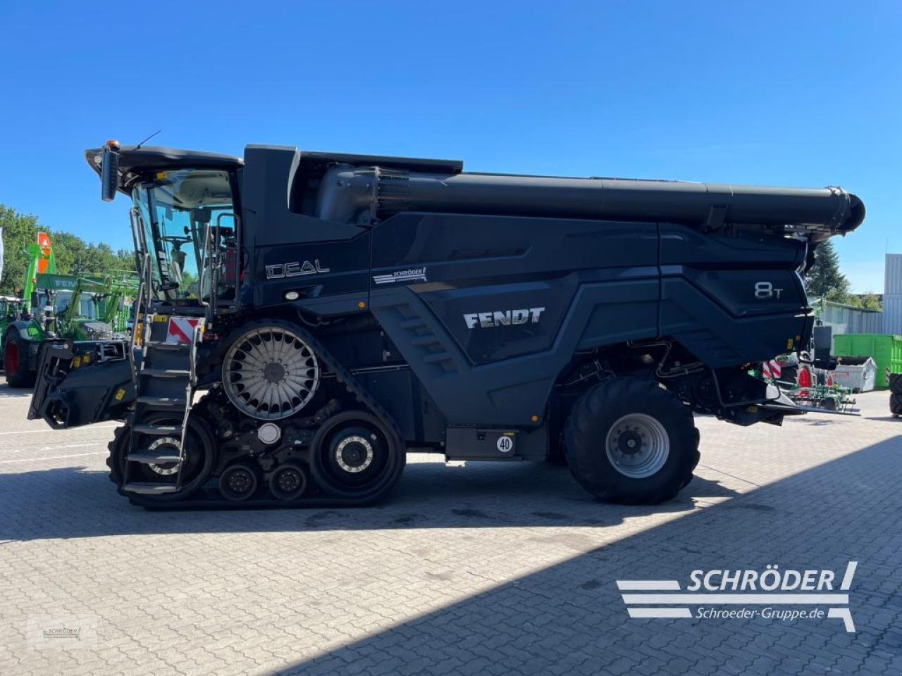 Mähdrescher van het type Fendt IDEAL 8 T, Gebrauchtmaschine in Völkersen (Foto 4)