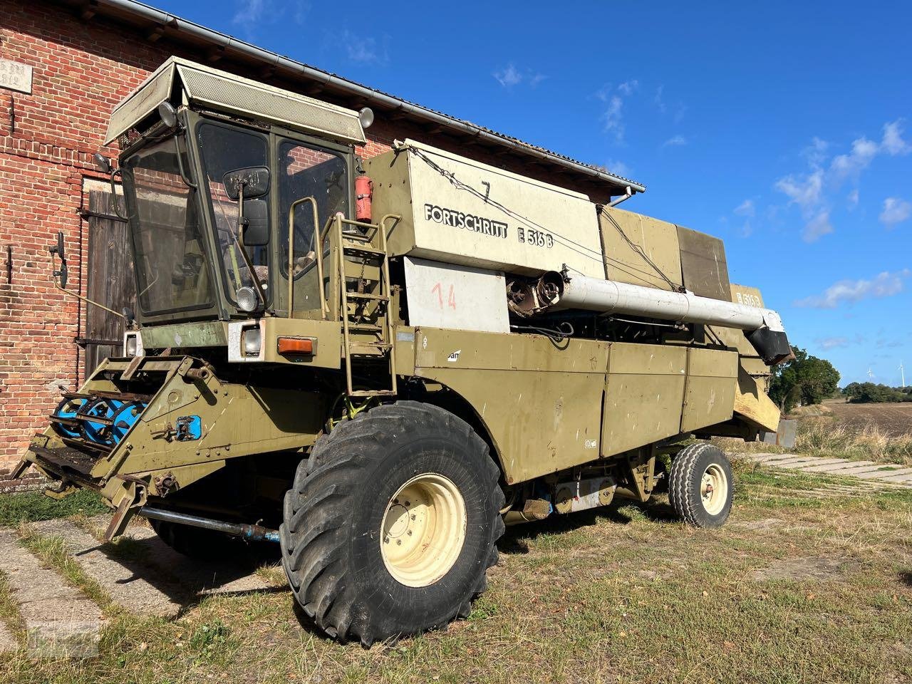 Mähdrescher du type Fortschritt E 516 B, Gebrauchtmaschine en Prenzlau (Photo 5)