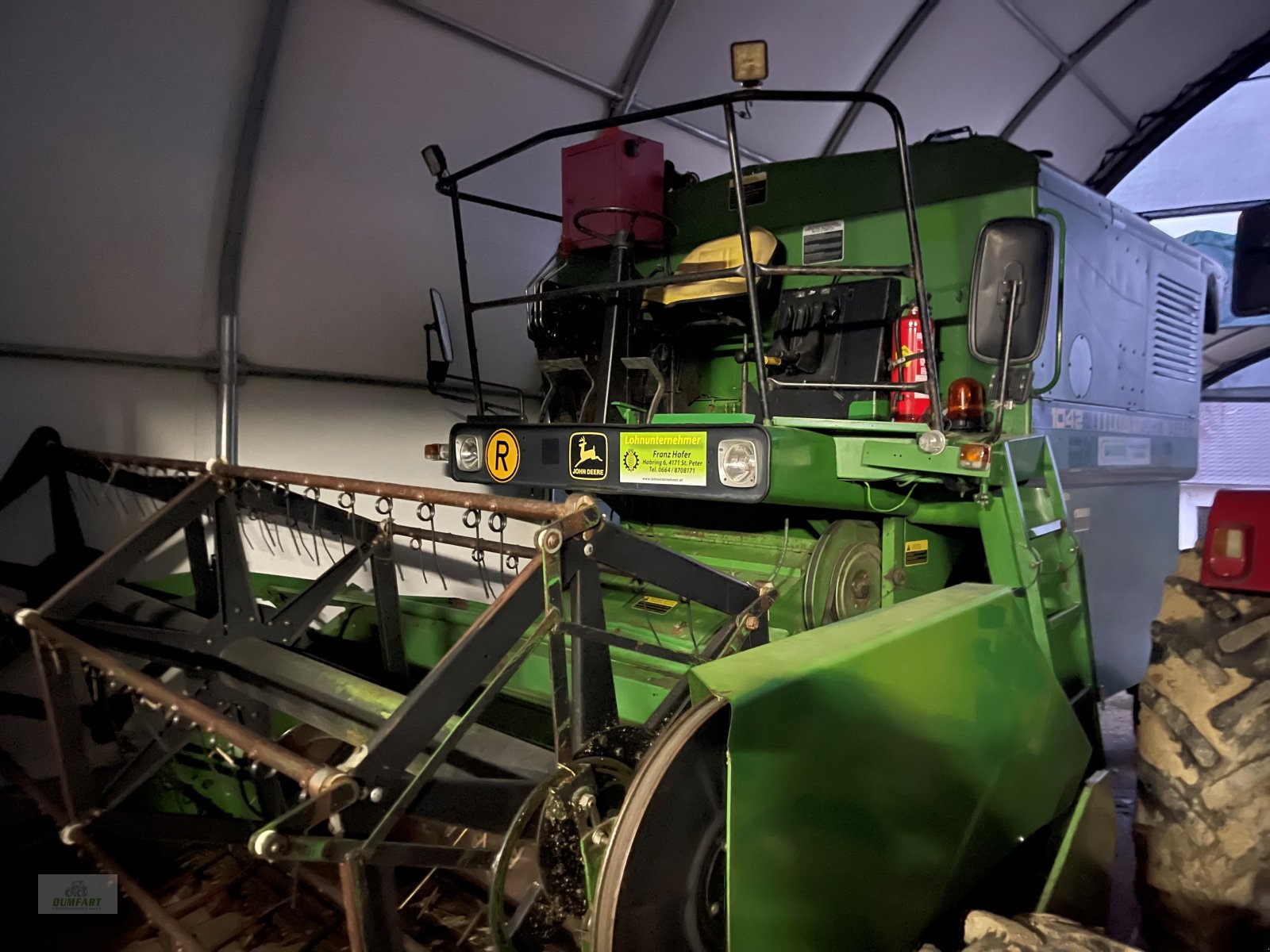 Mähdrescher van het type John Deere 1032/42, Gebrauchtmaschine in Bad Leonfelden (Foto 2)