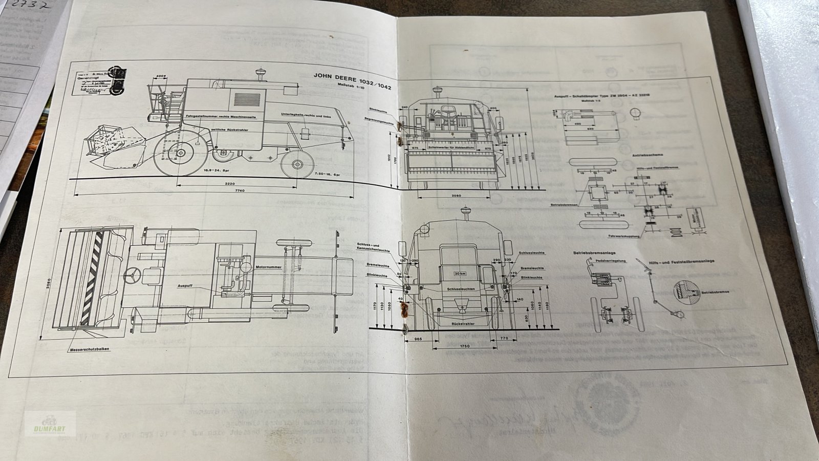 Mähdrescher tipa John Deere 1032/42, Gebrauchtmaschine u Bad Leonfelden (Slika 8)