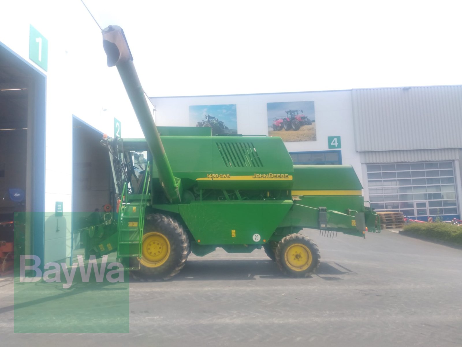 Mähdrescher типа John Deere 1450 CWS, Gebrauchtmaschine в Giebelstadt (Фотография 9)